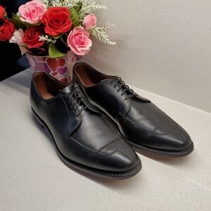 ALLEN EDMONDS Black Leather Lace-Up Oxfords (sz 11)